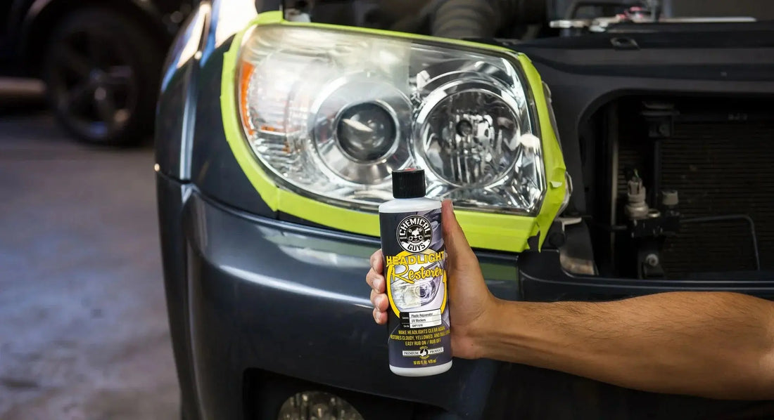 How to restore your car's headlights to their former glory - Chemical Guys