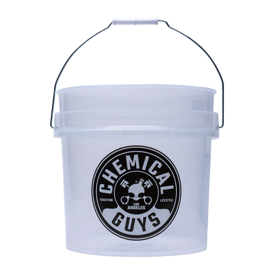 Heavy Duty Ultra Clear Detailing Bucket (4.25 Gal) - Chemical Guys