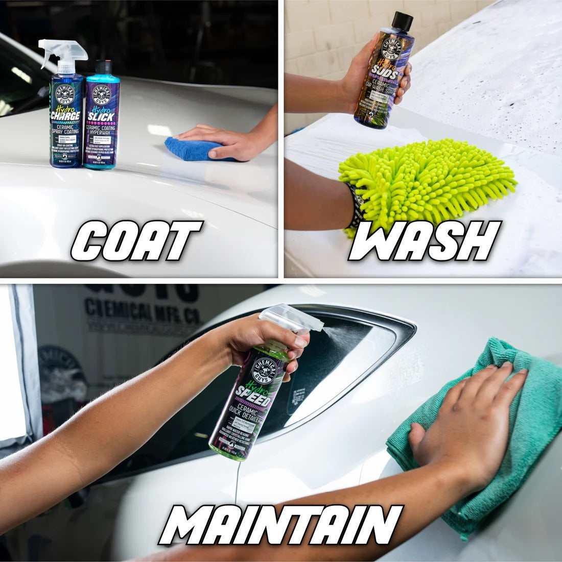 HydroSpeed Ceramic Quick Detailer (16oz) Chemical Guys