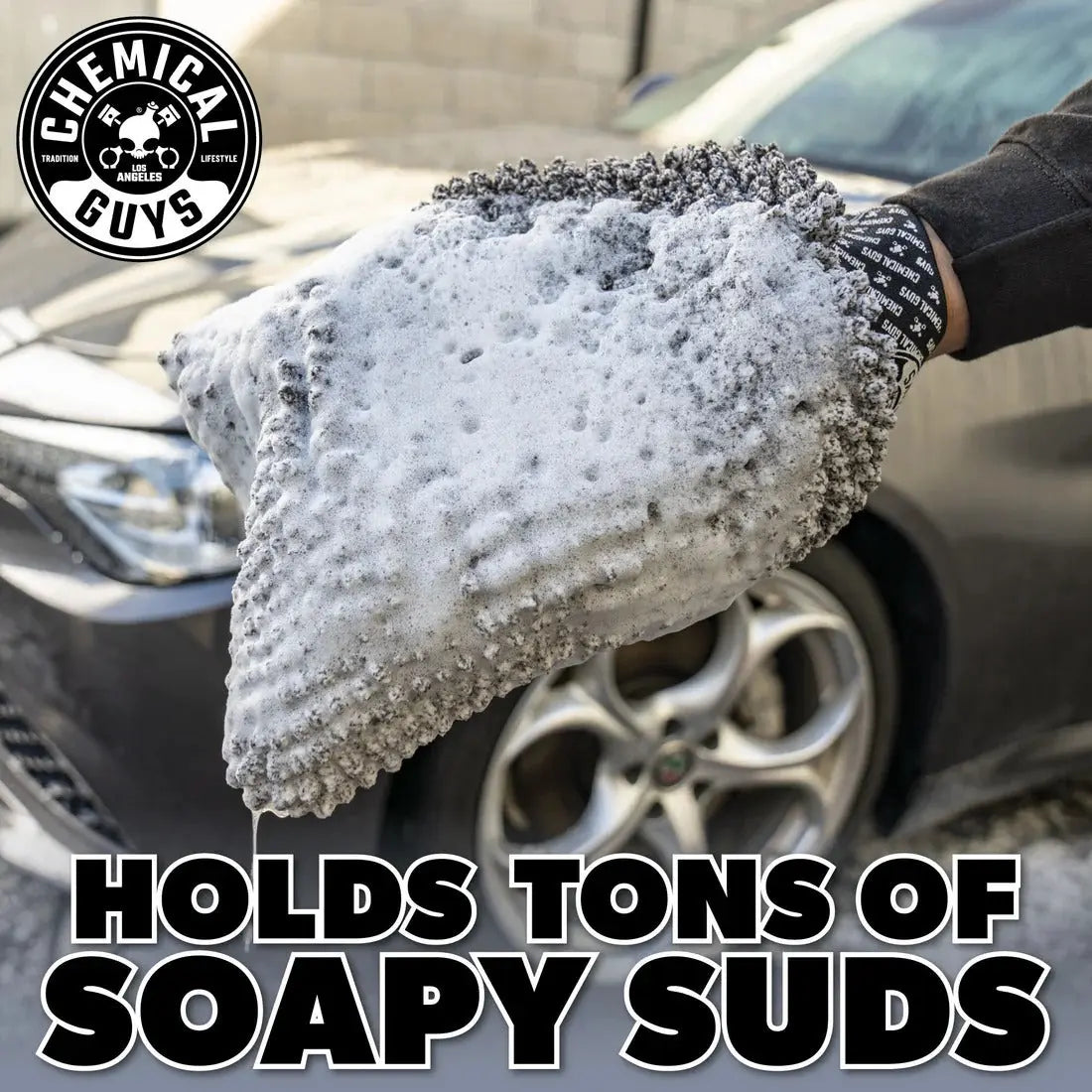 The PileDriver Ultimate Multipurpose Detailing Mitt - Chemical Guys