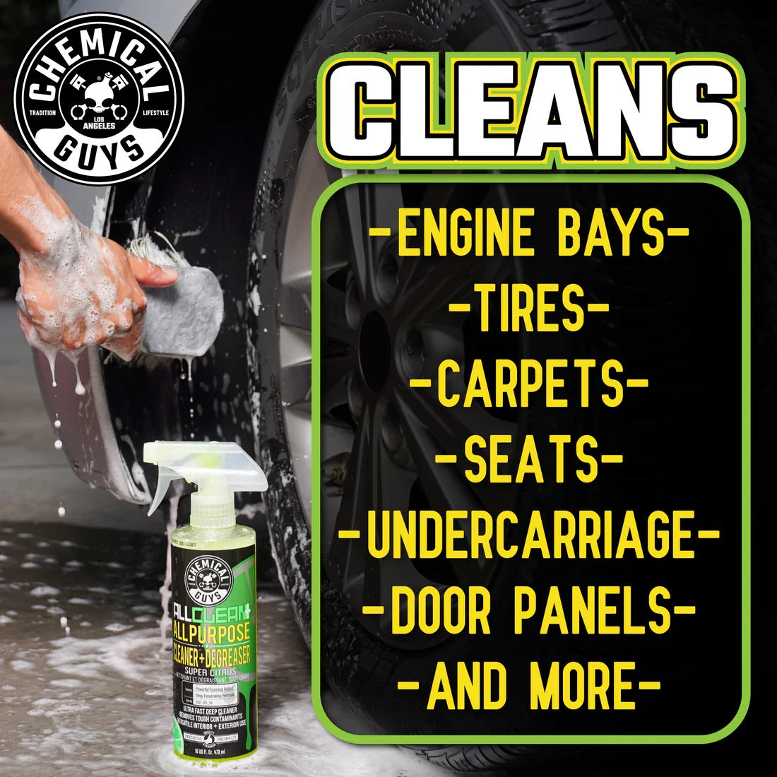 All Clean + Citrus Based All Purpose Super Cleaner (16 oz) Chemical Guys