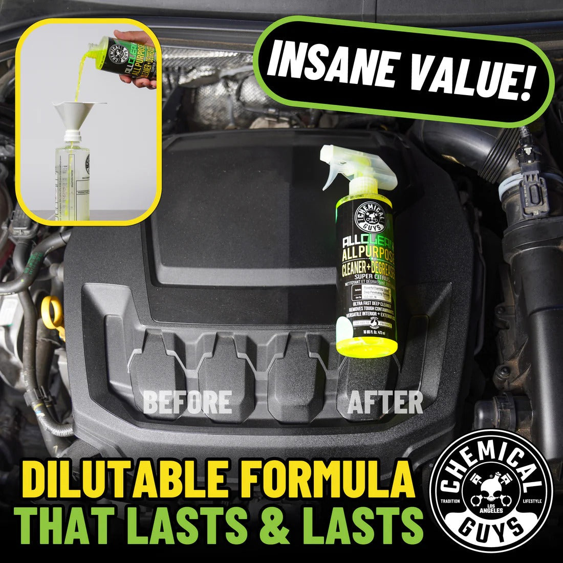 All Clean + Citrus Based All Purpose Super Cleaner (16 oz) Chemical Guys