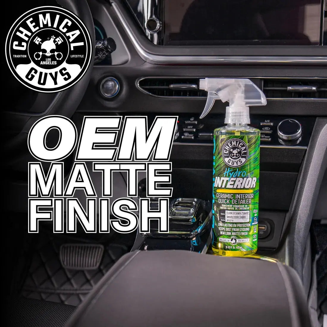 HydroInterior Ceramic Interior Quick Detailer (16oz) Chemical Guys