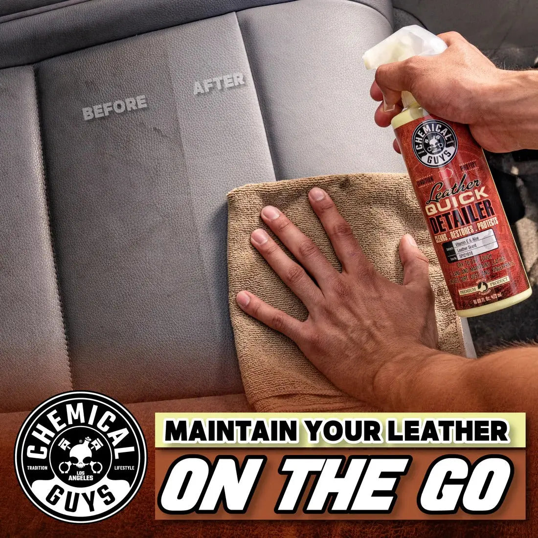 Leather Quick Detailer (16oz) Chemical Guys