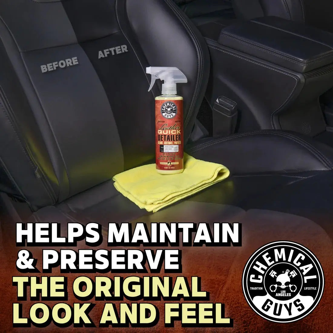 Leather Quick Detailer (16oz) Chemical Guys