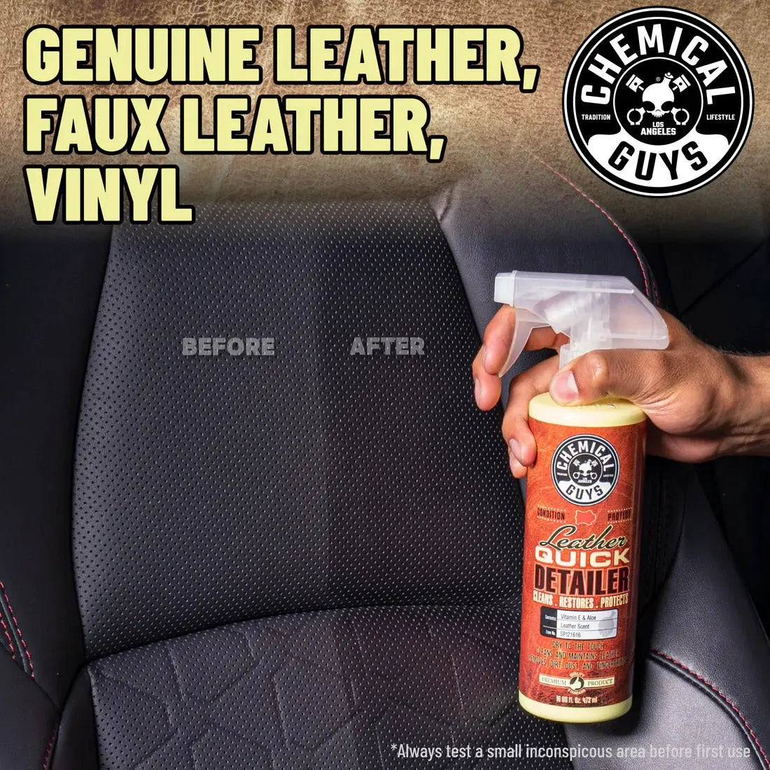 Leather Quick Detailer (16oz) Chemical Guys