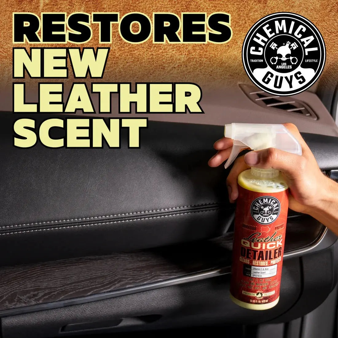 Leather Quick Detailer (16oz) Chemical Guys
