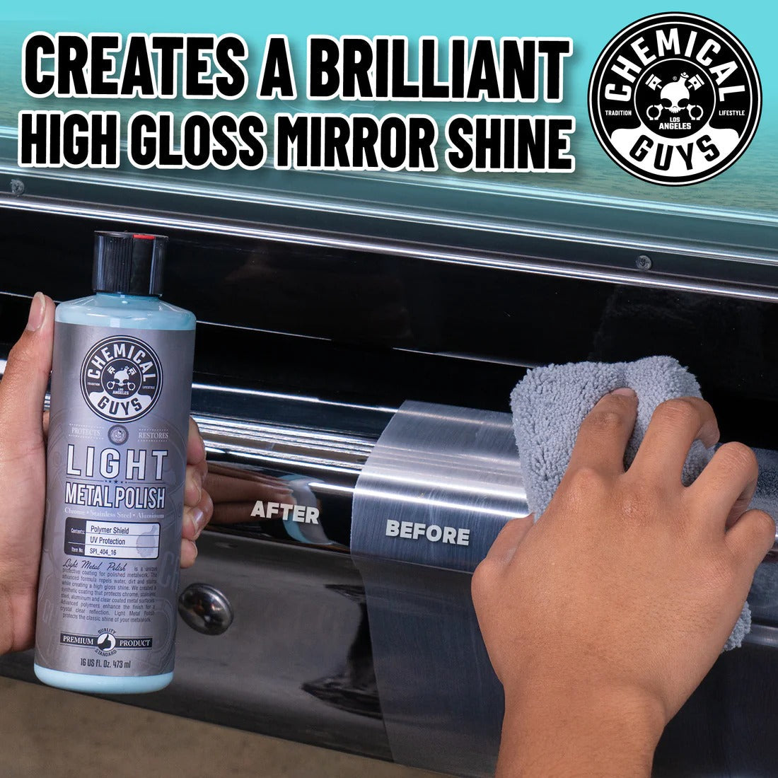 Light Metal Polish (16oz) Chemical Guys