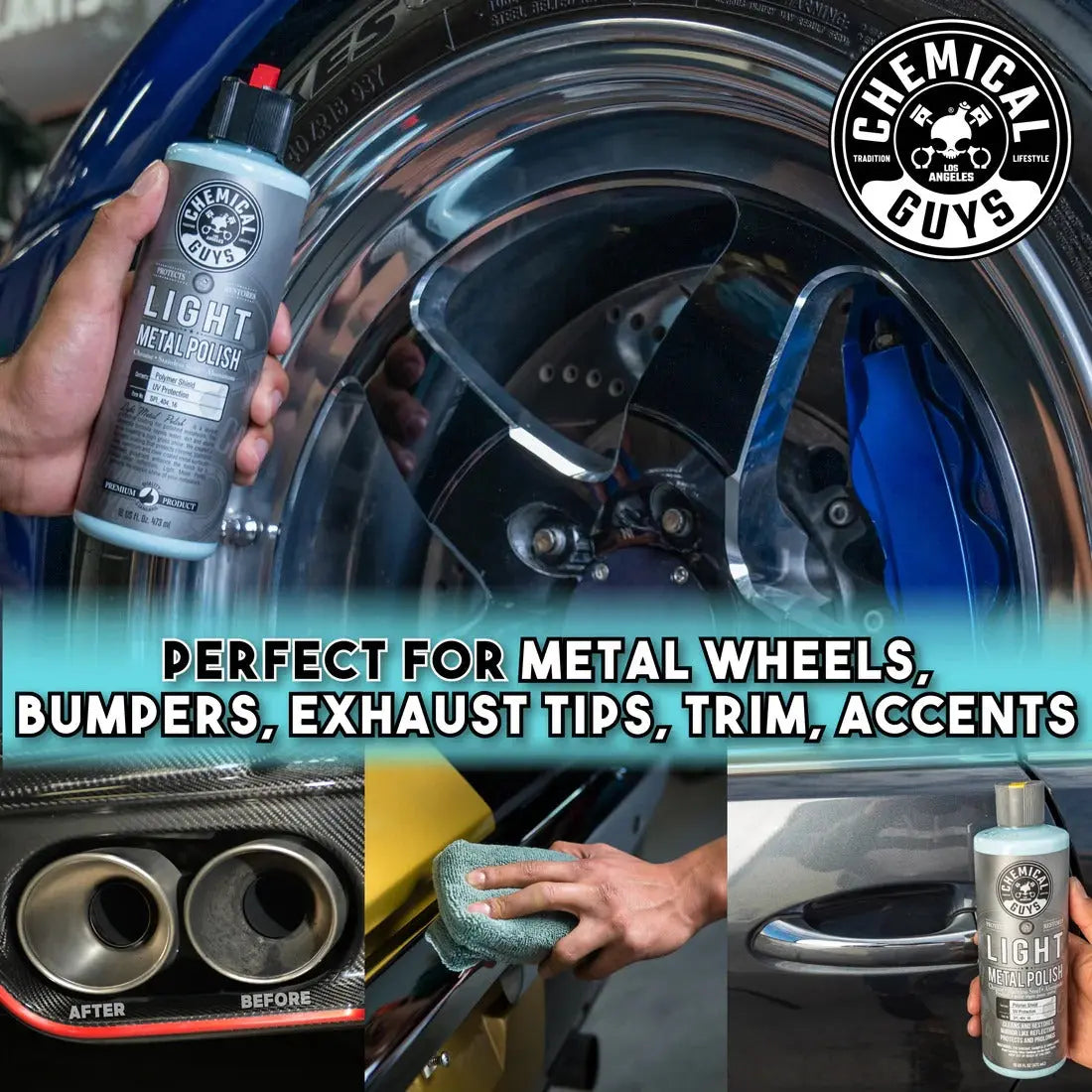 Light Metal Polish (16oz) Chemical Guys