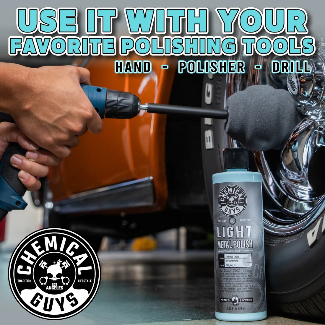 Light Metal Polish (16oz) Chemical Guys