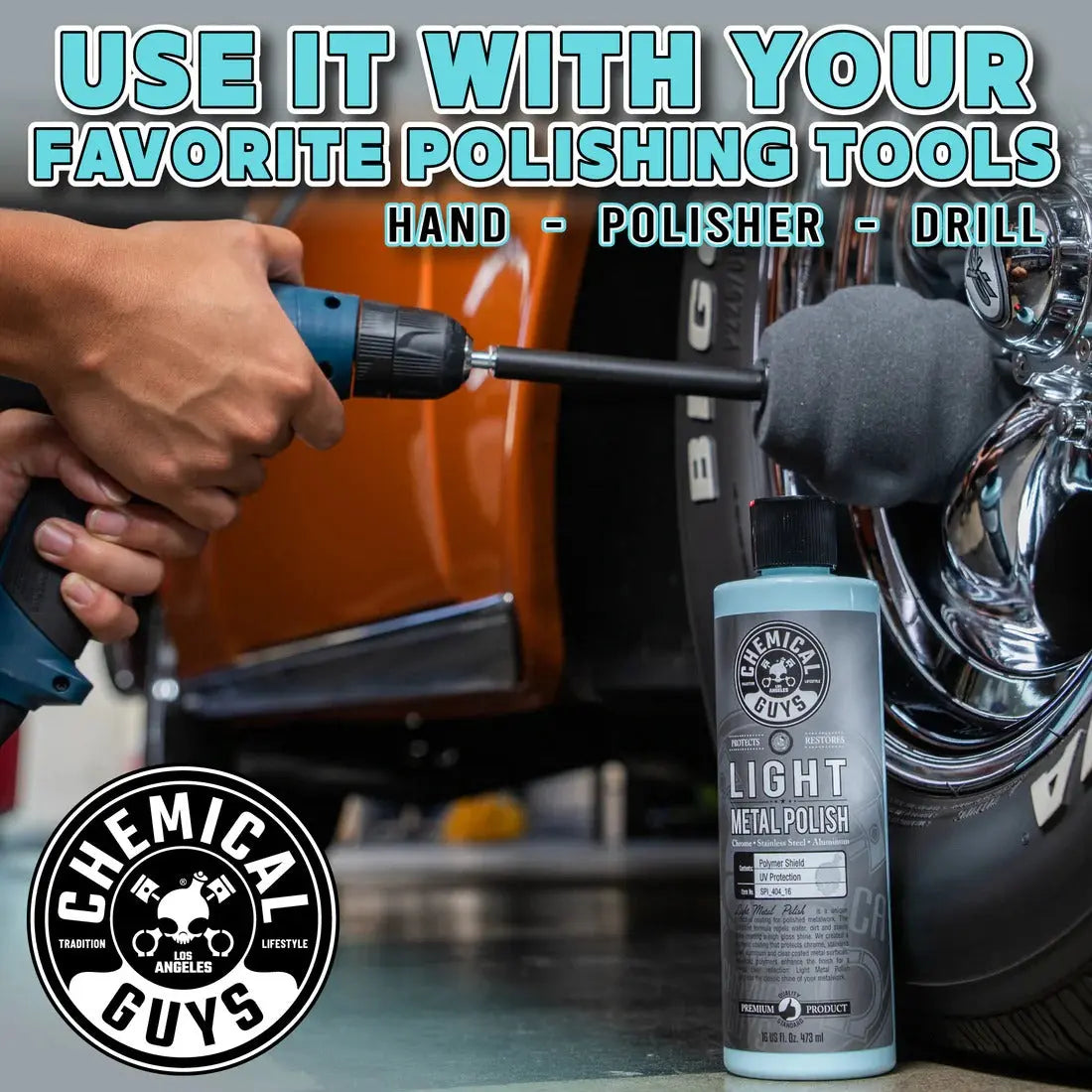 Light Metal Polish (16oz) Chemical Guys