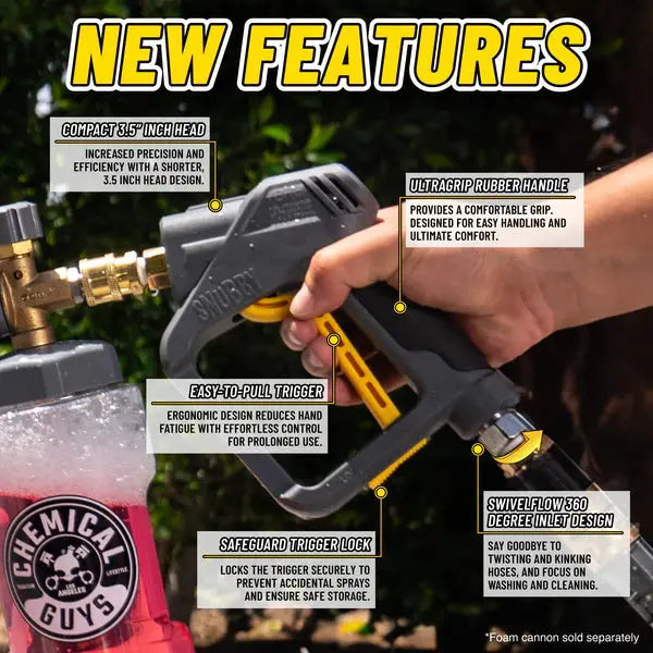 TORQ Snubby Spray Foam Gun Attachment - Chemical Guys