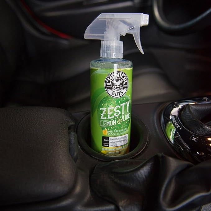 Zesty Lemon & Lime Air Freshener & Odor Eliminator Chemical Guys