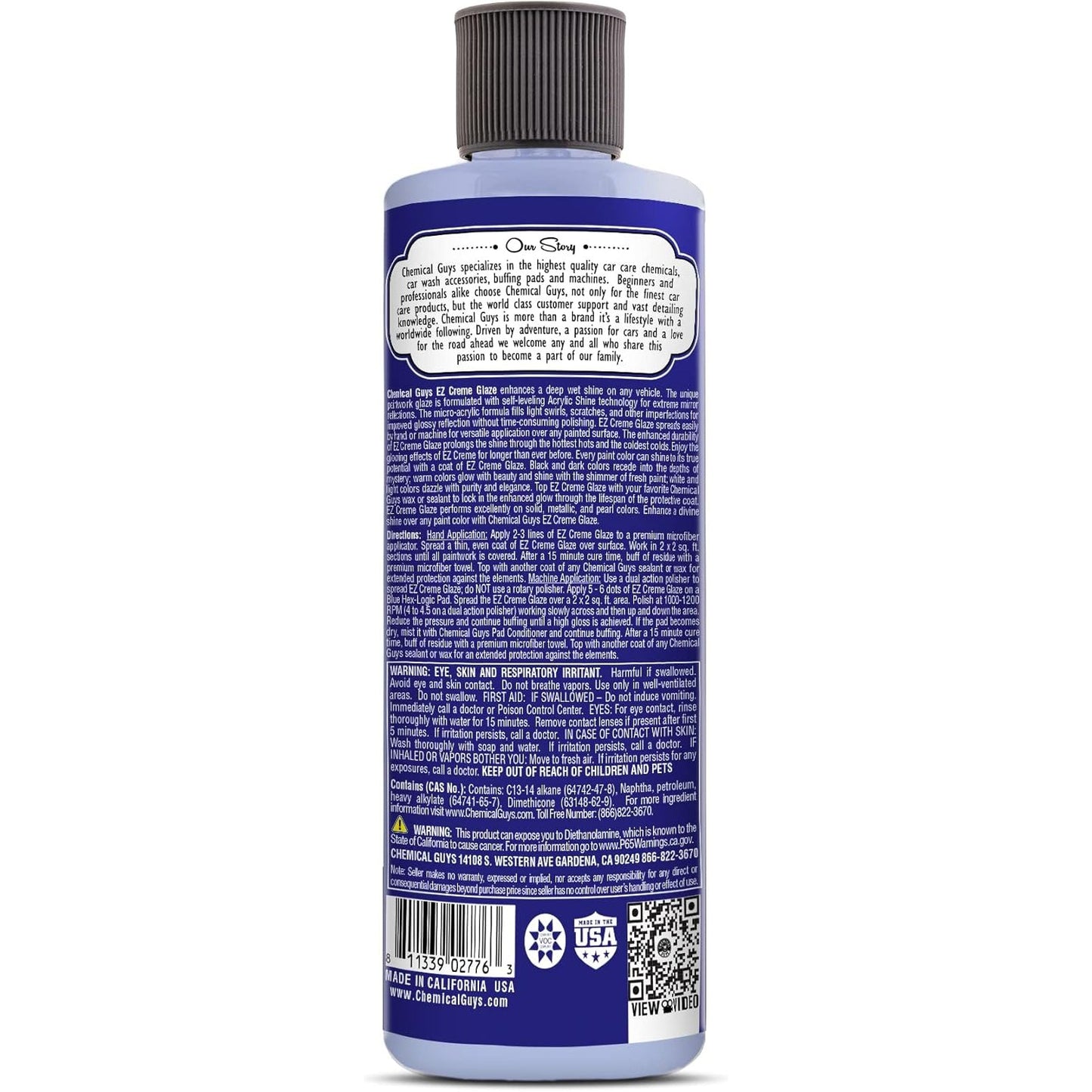 EZ Creme Glaze Rich Wet Finish (16 oz) Chemical Guys