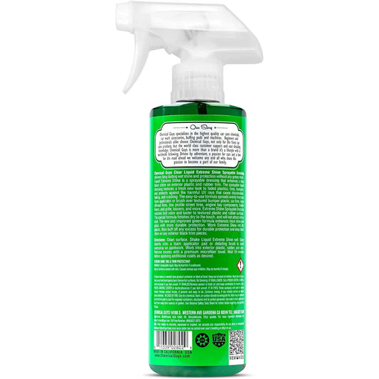 Clear Liquid Extreme Shine Sprayable Dressing - Chemical Guys