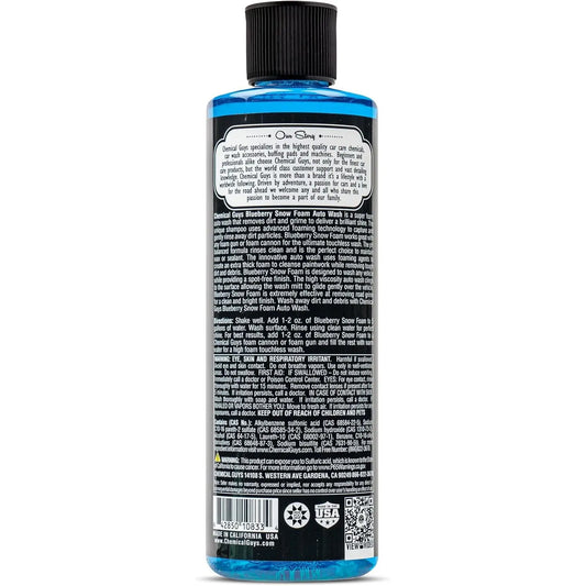 Blueberry Snow Foam Auto Wash (16oz) Chemical Guys