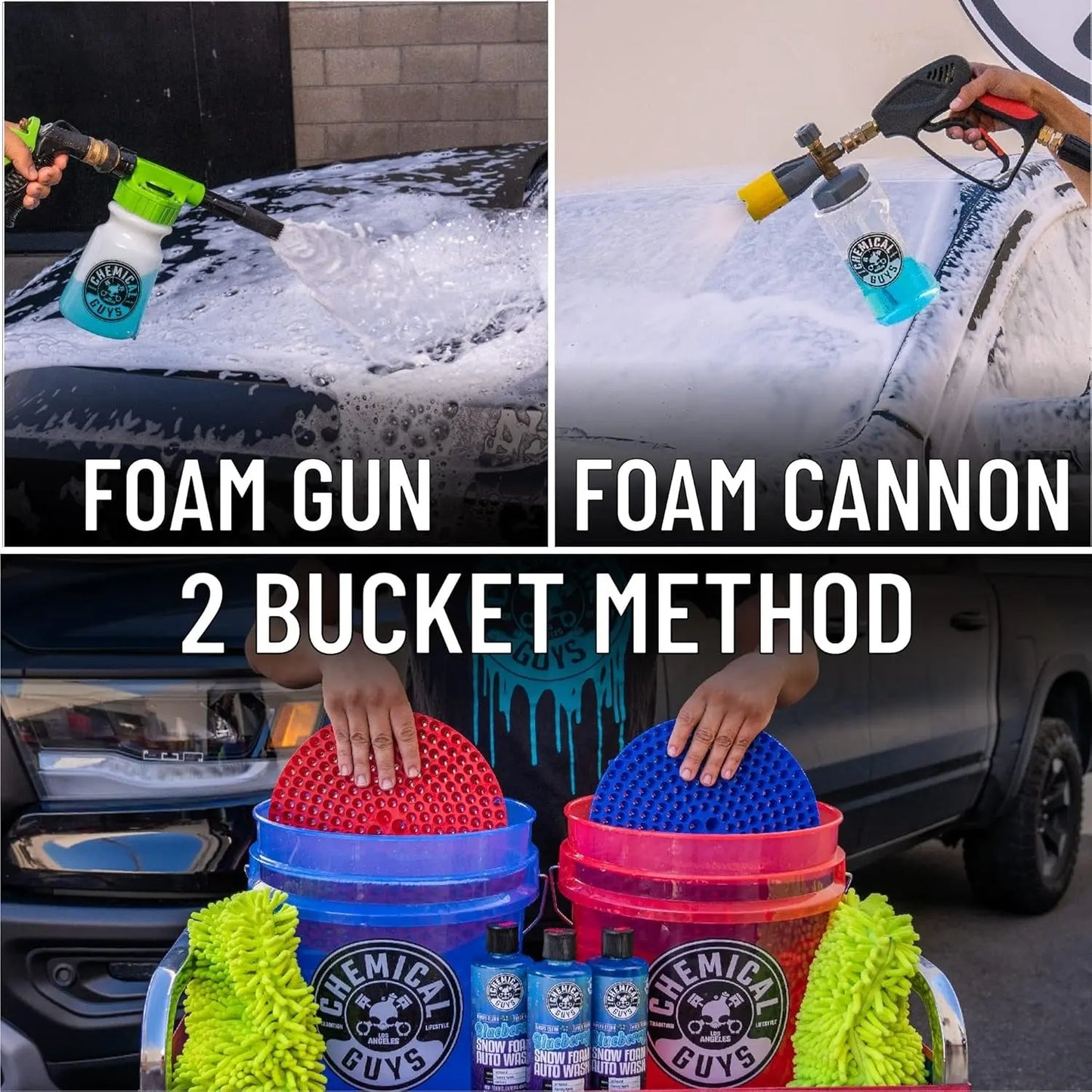Blueberry Snow Foam Auto Wash (16oz) Chemical Guys