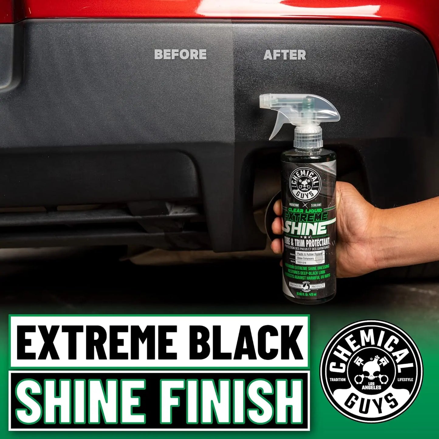 Clear Liquid Extreme Shine Sprayable Dressing - Chemical Guys