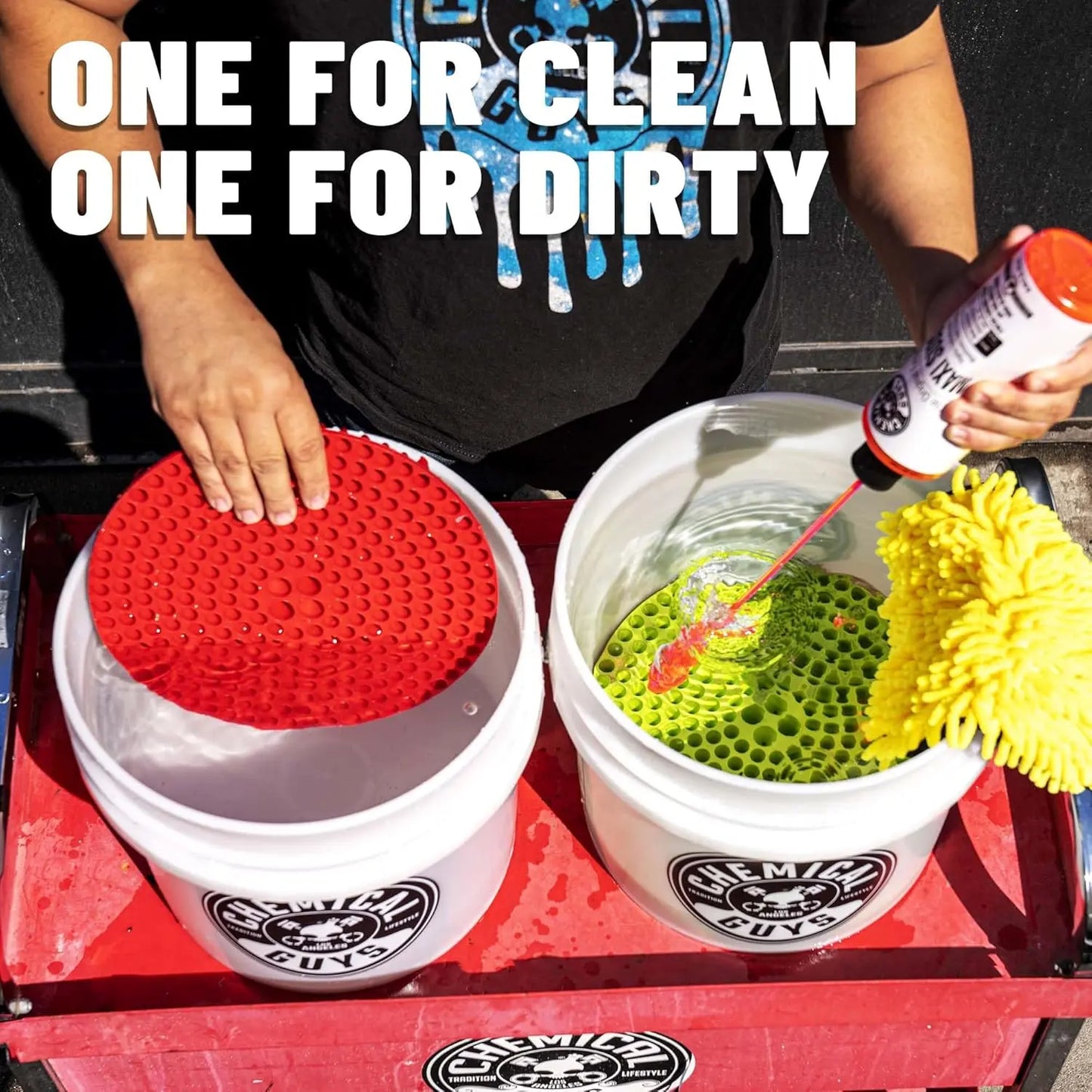 Cyclone Dirt Trap Car Wash Bucket Insert Chemical Guys