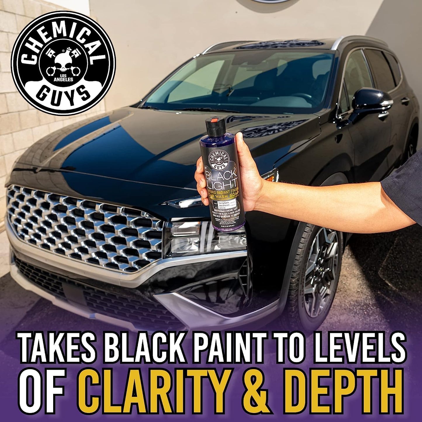 Black Light Hybrid Radiant Finish Car Wash Soap