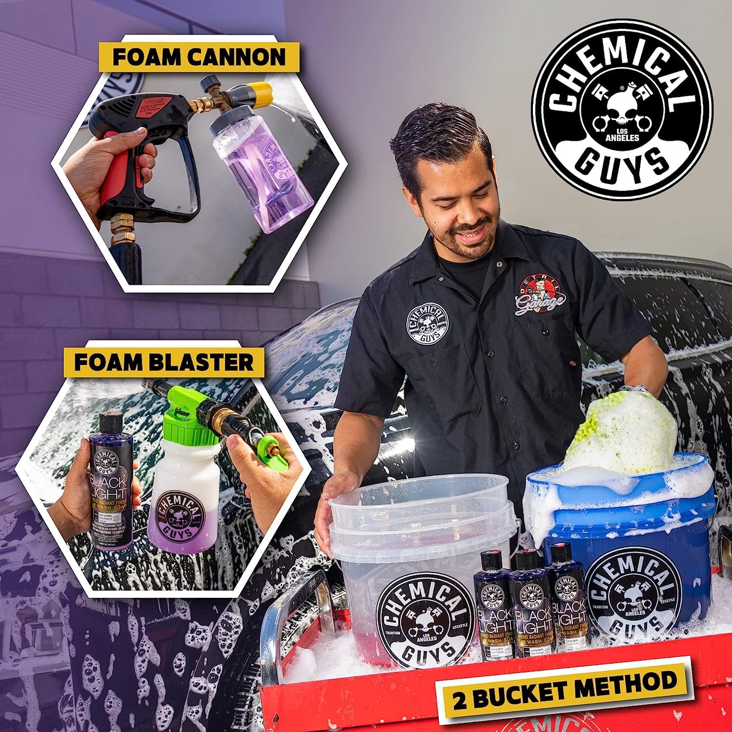 Black Light Hybrid Radiant Finish Car Wash Soap