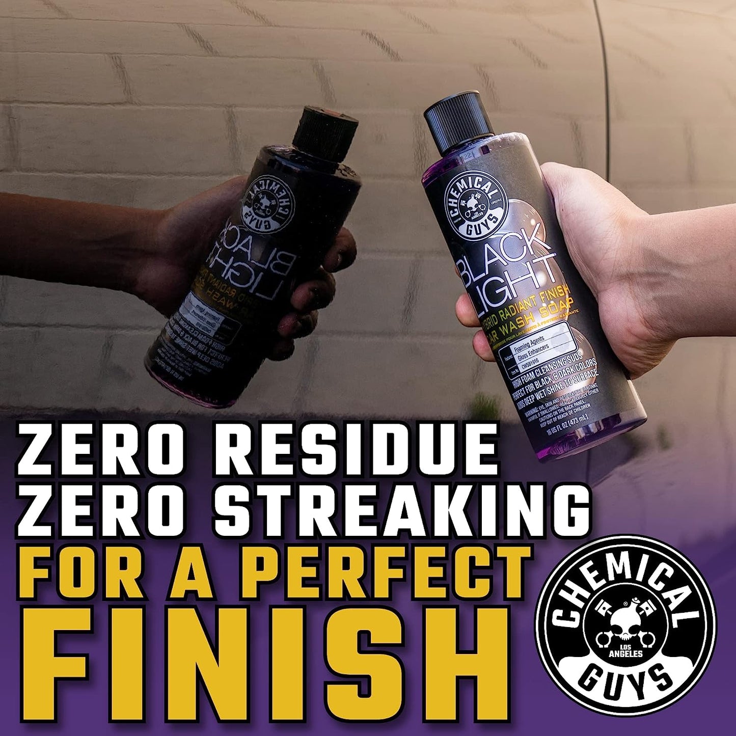 Black Light Hybrid Radiant Finish Car Wash Soap