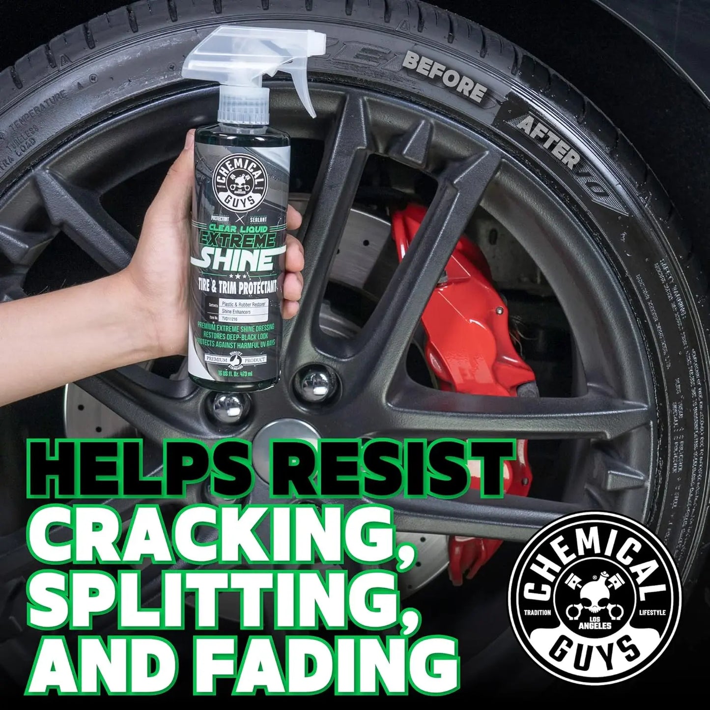 Clear Liquid Extreme Shine Sprayable Dressing - Chemical Guys