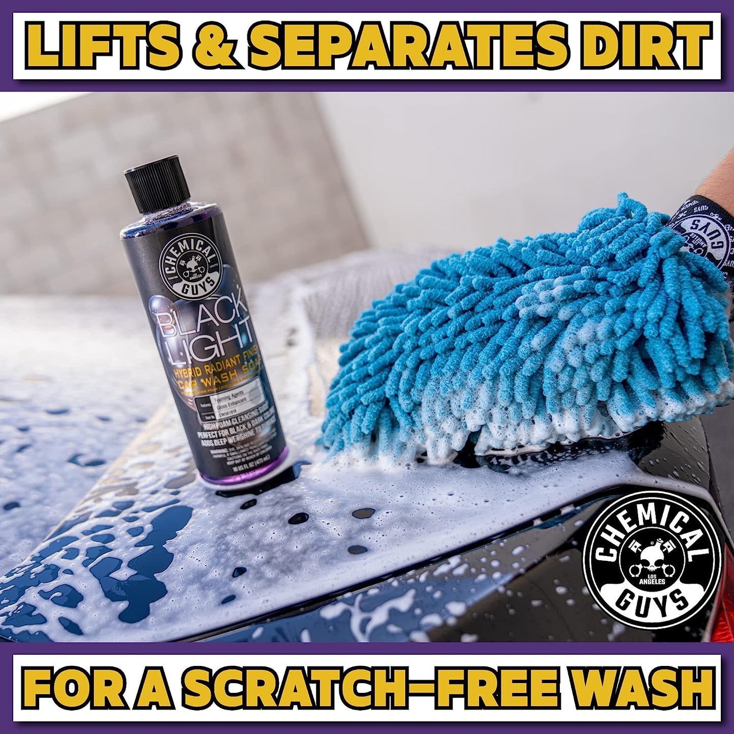 Black Light Hybrid Radiant Finish Car Wash Soap