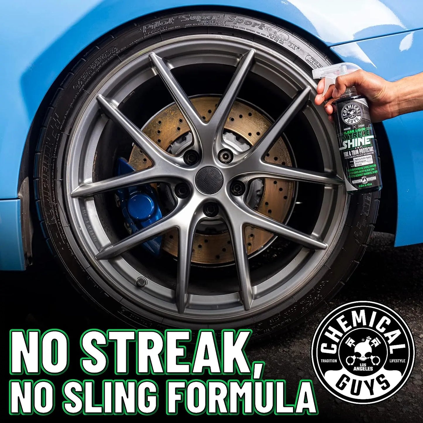 Clear Liquid Extreme Shine Sprayable Dressing - Chemical Guys