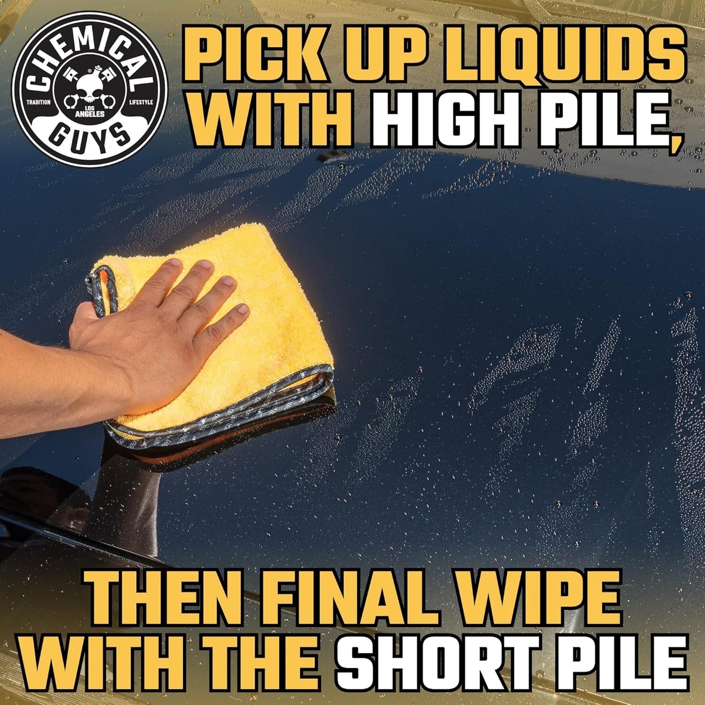 Miracle Dryer Microfiber Towel, 36" X 25" Chemical Guys