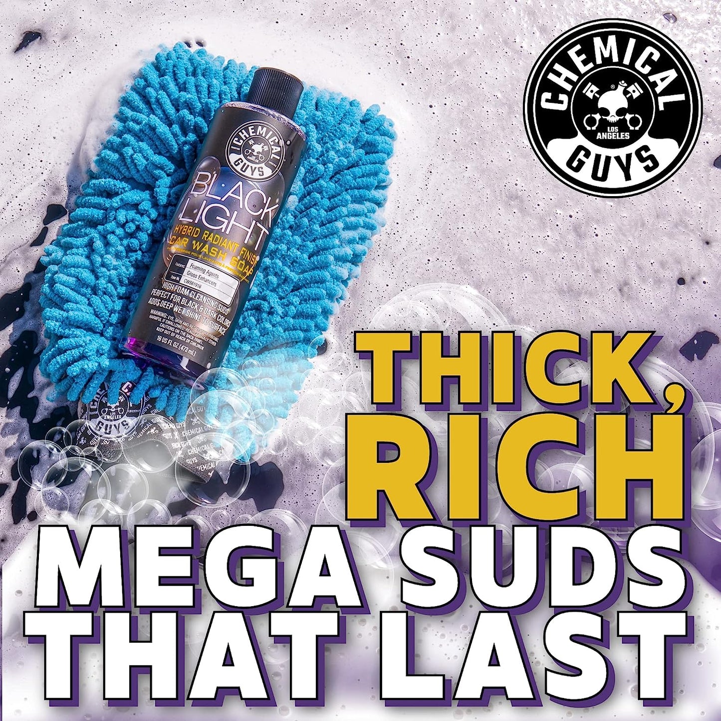 Black Light Hybrid Radiant Finish Car Wash Soap