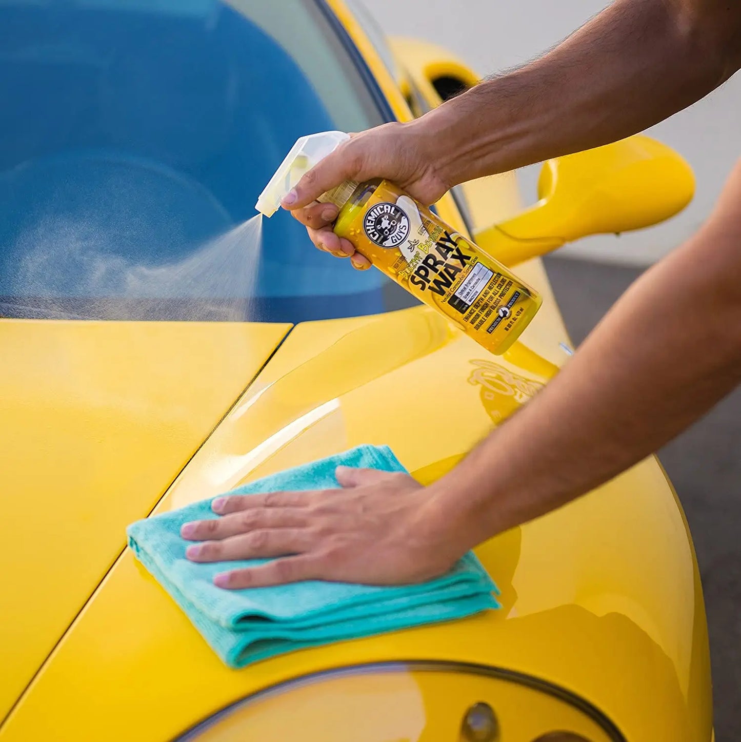Blazin' Banana Carnauba Spray Wax (16oz) - Chemical Guys