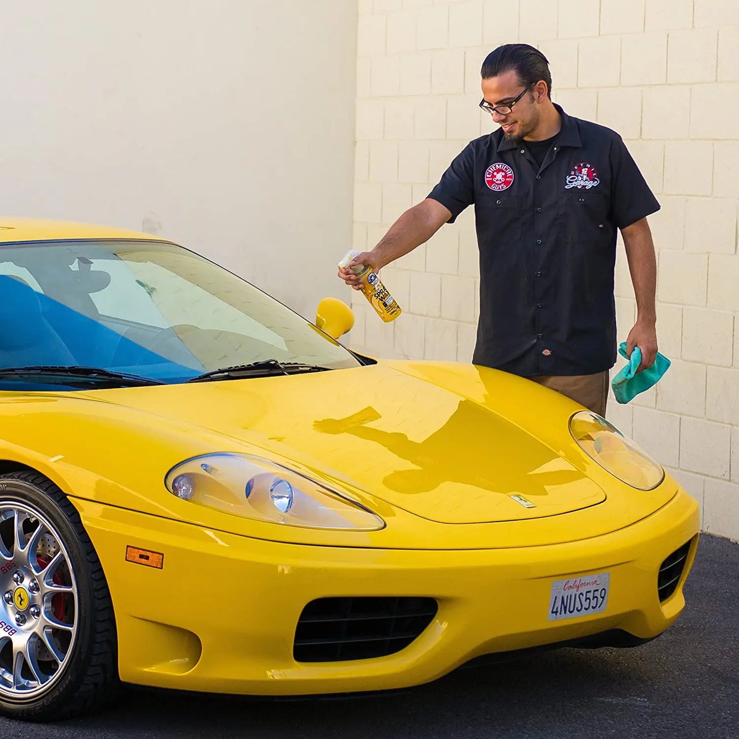 Blazin' Banana Carnauba Spray Wax (16oz) - Chemical Guys