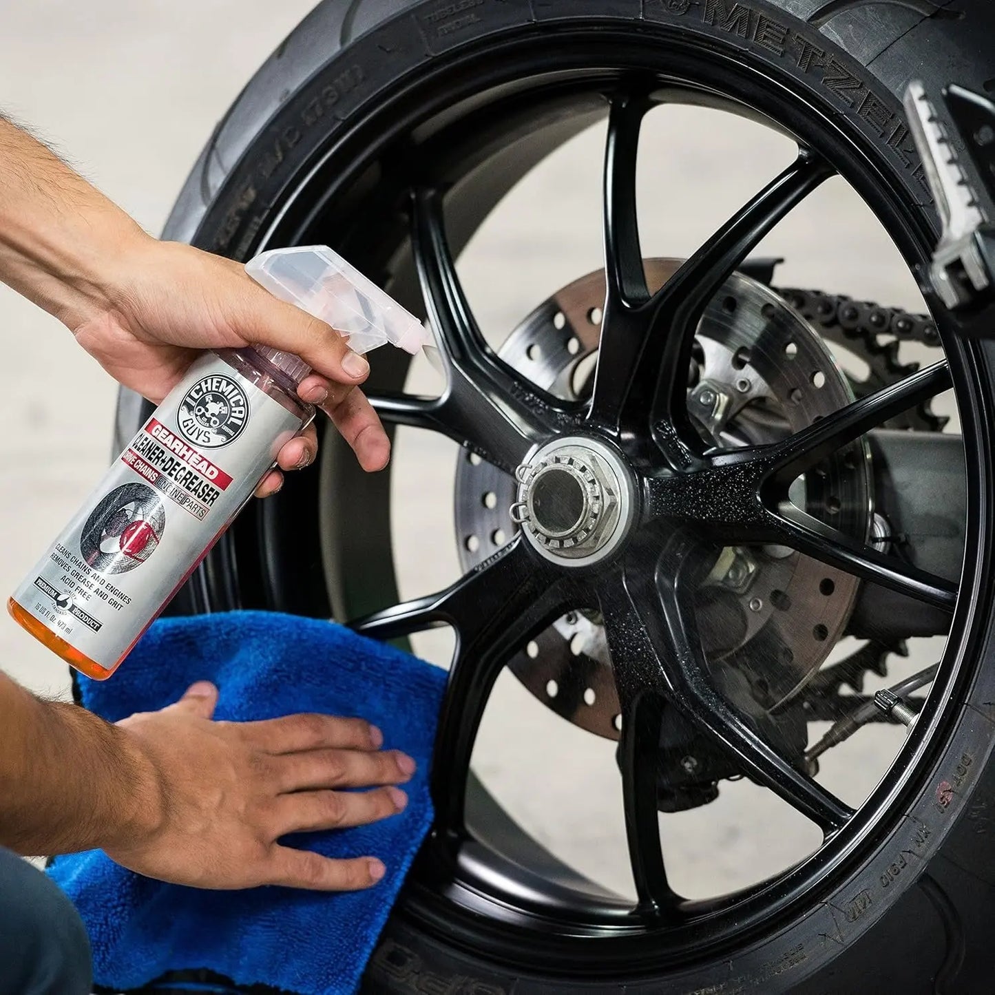 Gearhead Motorcycle Cleaner & Degreaser (4oz) Chemical Guys