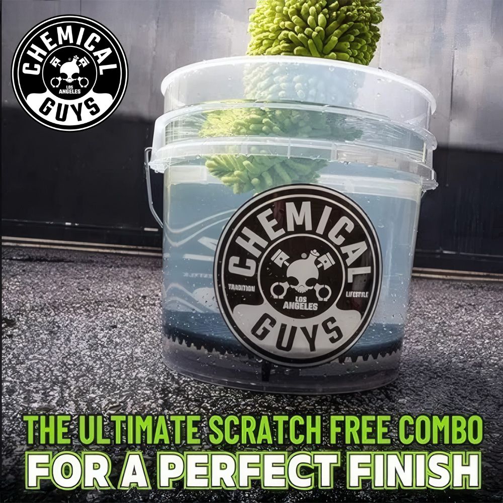 Heavy Duty Ultra Clear Detailing Bucket (4.25 Gal) Chemical Guys