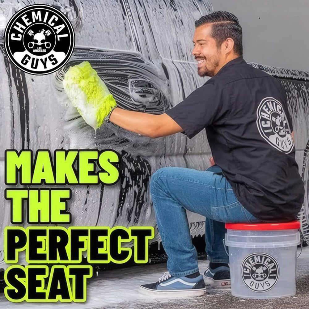 Heavy Duty Ultra Clear Detailing Bucket (4.25 Gal) Chemical Guys