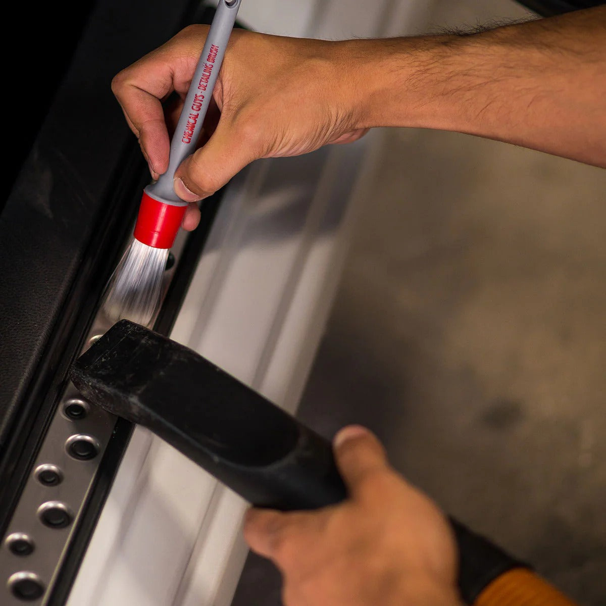 All in The Details Interior Detailing Brushes (3 Brushes) - Chemical Guys