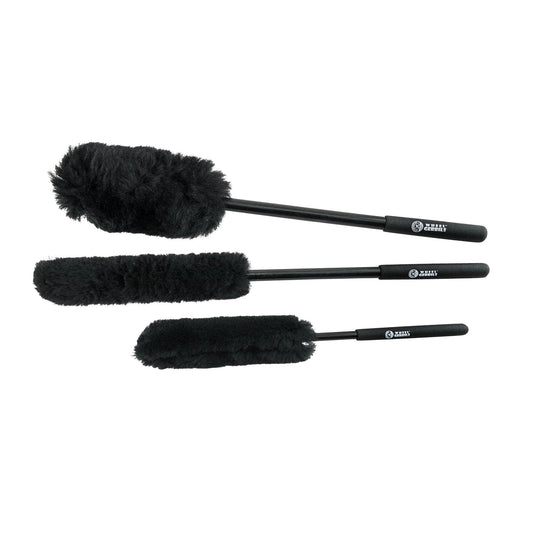 Extended Reach Wheel Gerbils Wheel and Rim Brushes (3 Brushes) - Chemical Guys