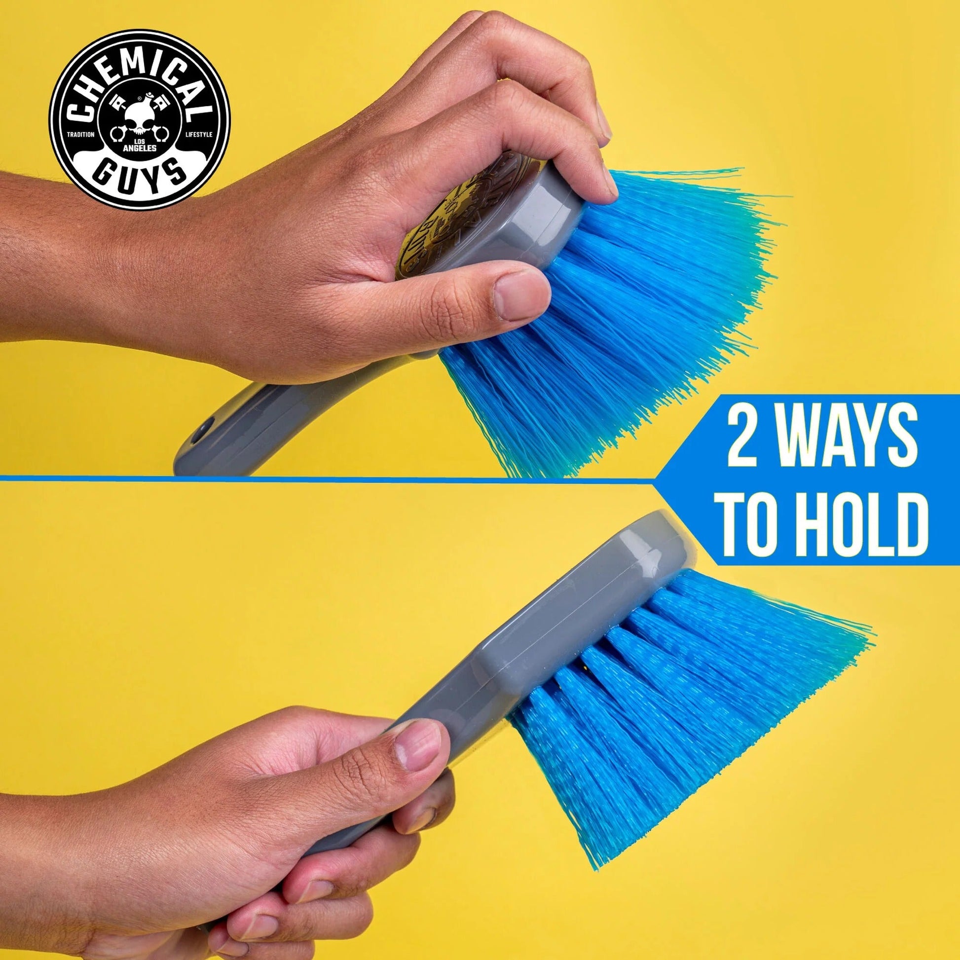 Big Blue Stiffy Heavy Duty Tyre Brush - Chemical Guys