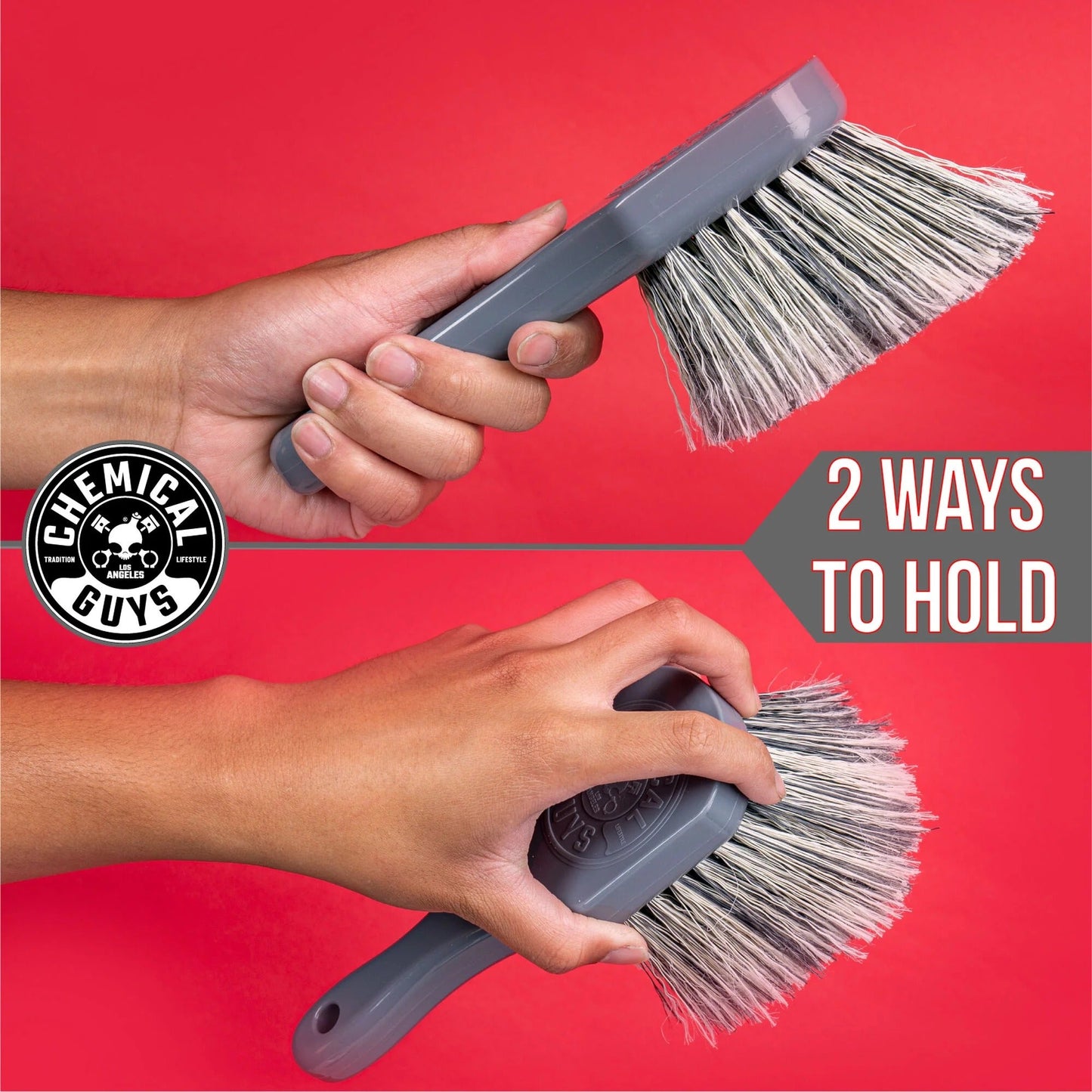Wheel Works Medium Duty Wheel & Body Brush - Chemical Guys