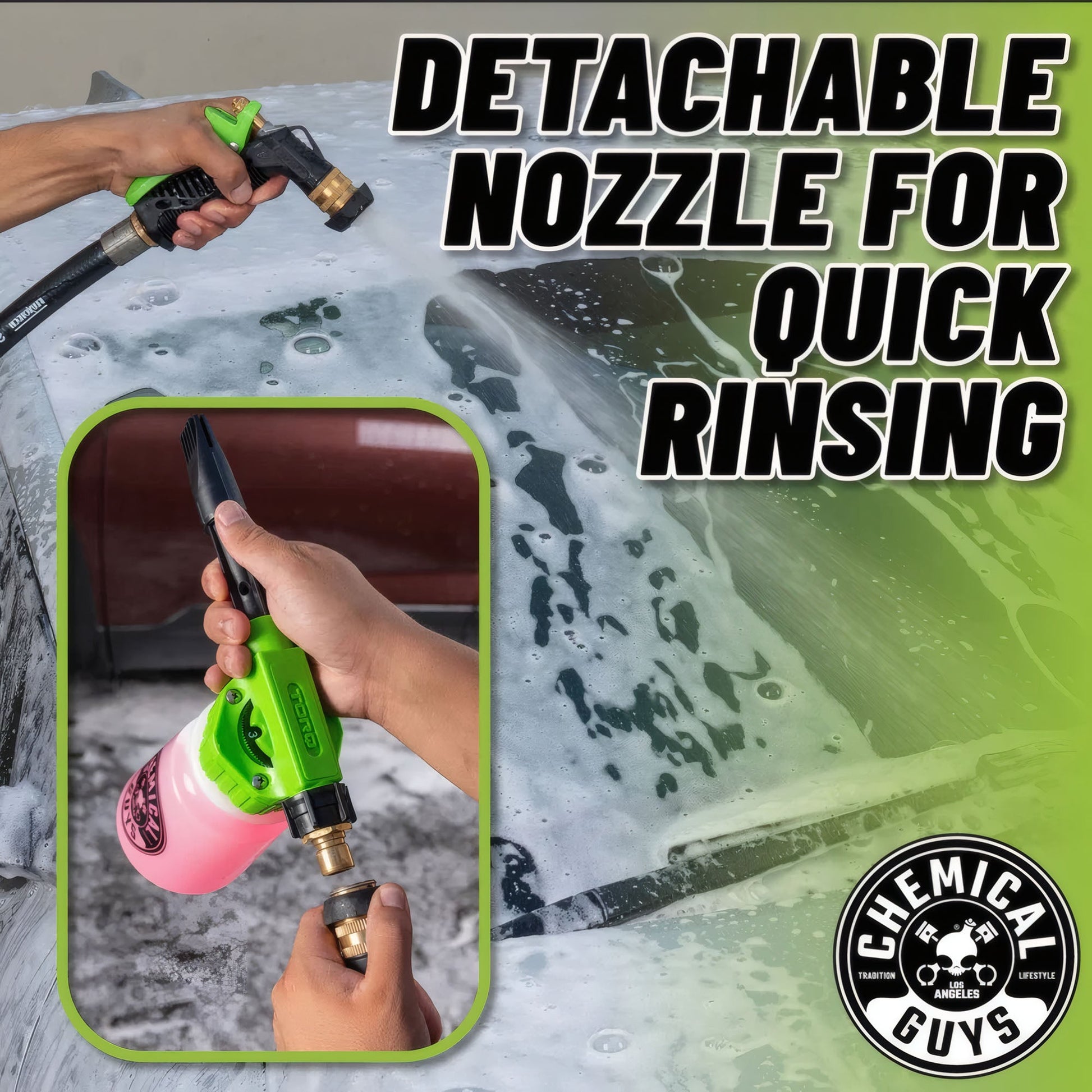 Foam Blaster 6 Hose Snow Foam Gun - Chemical Guys