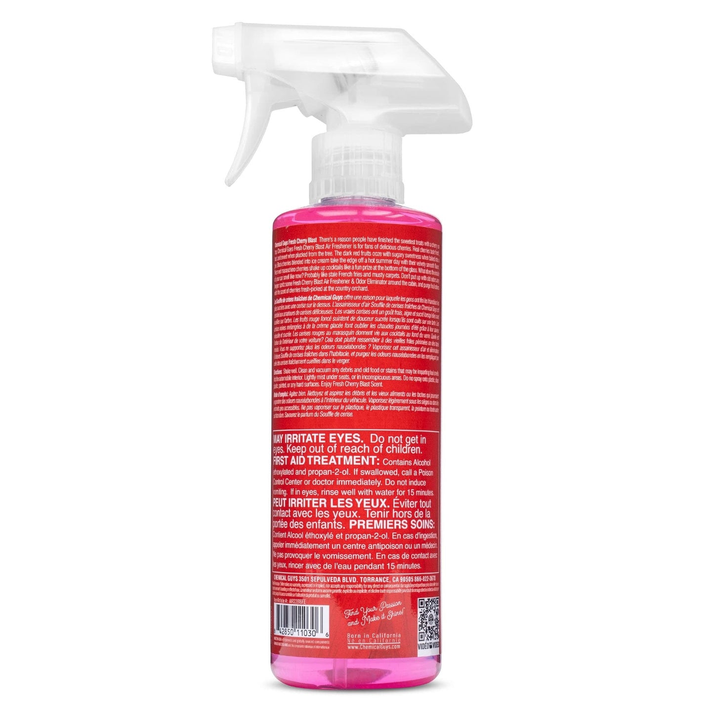 Fresh Cherry Blast Premium Air Freshener (16oz) - Chemical Guys