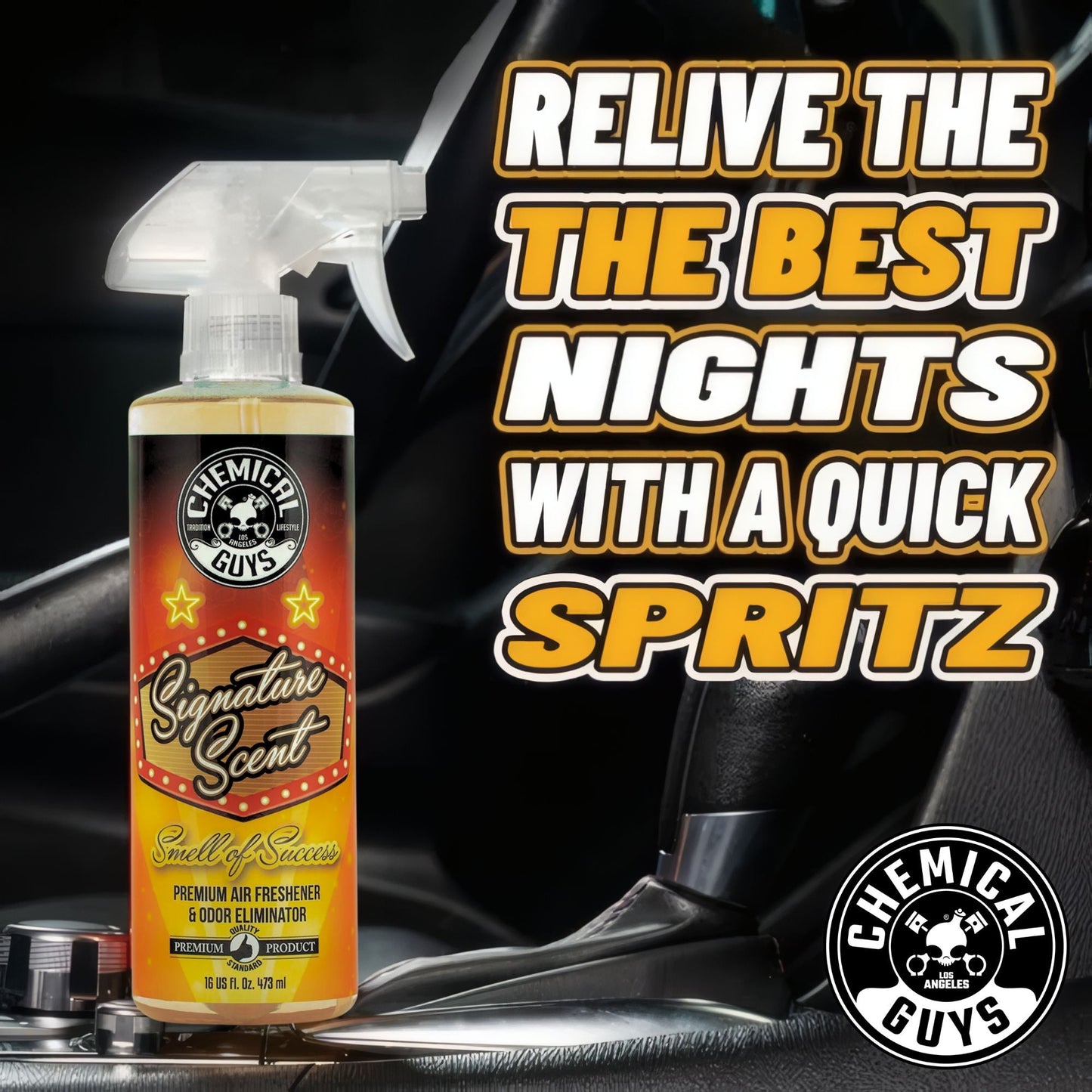 Signature Scent Air Freshener & Odor Neutralizer - Chemical Guys