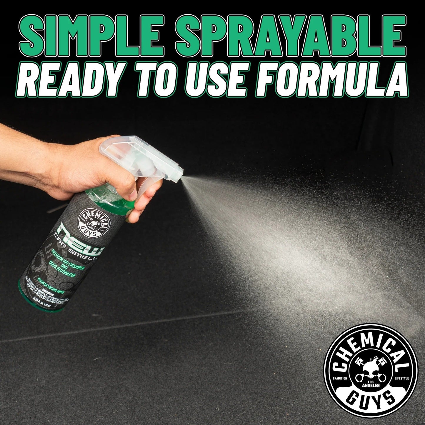 New Car Smell Air Freshener Spray - Chemical Guys