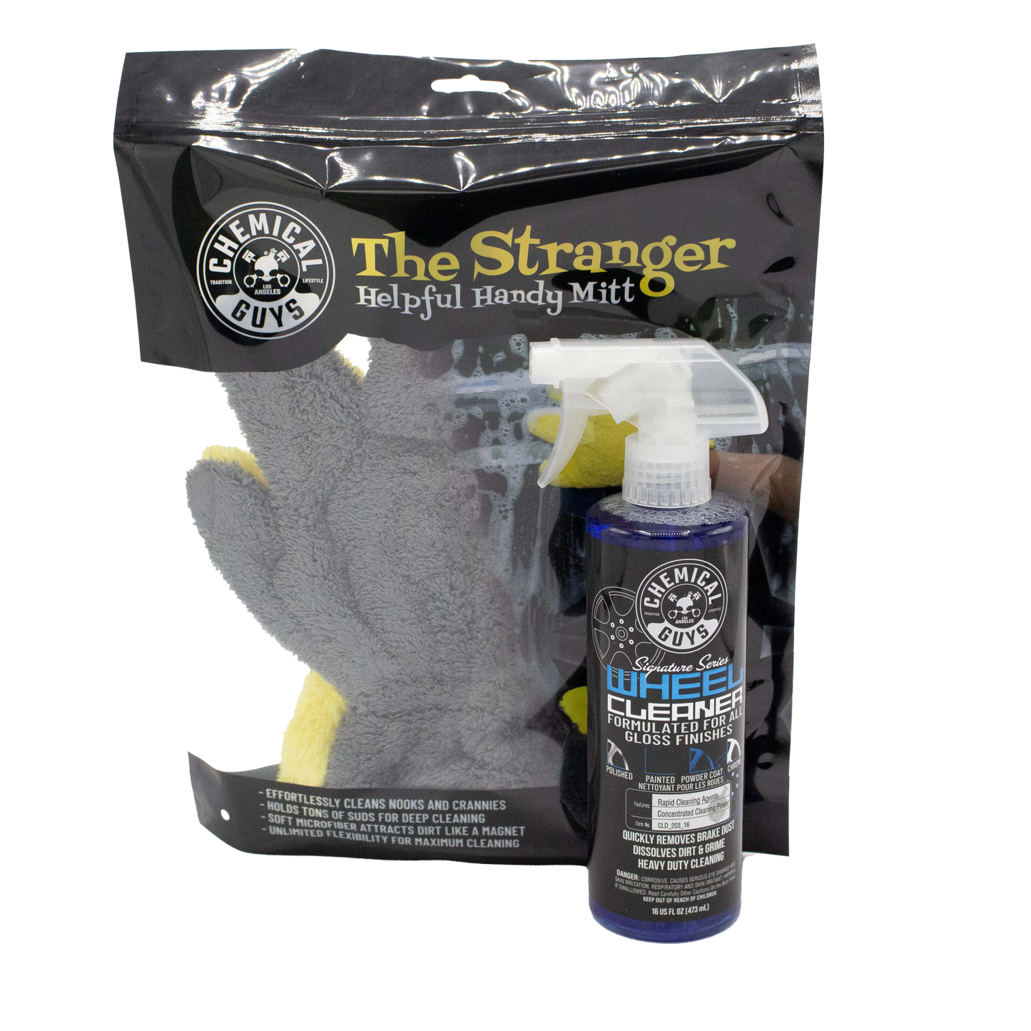 Signature Series Wheel Cleaner & Stranger Mitt Bundle / Kit