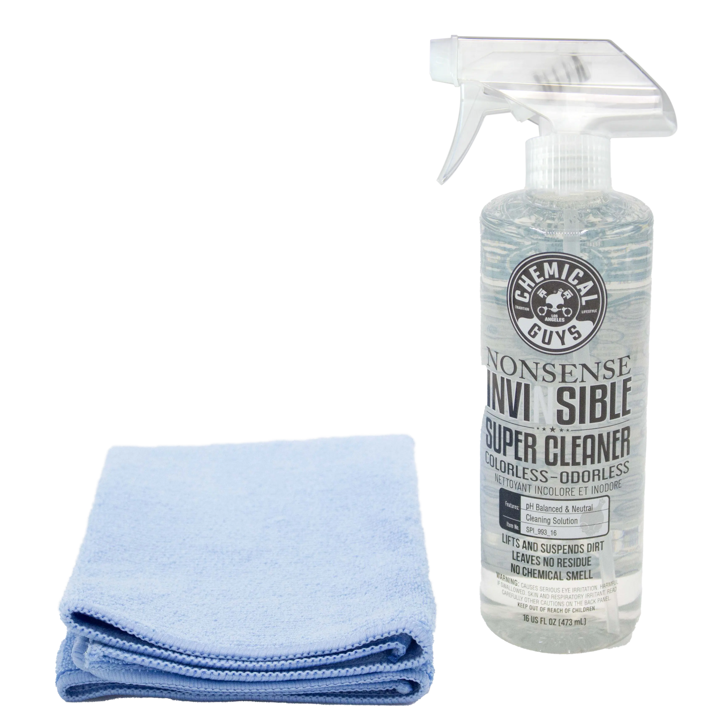 Nonsense Invisible Cleaner & Workhorse Microfiber Bundle / Kit