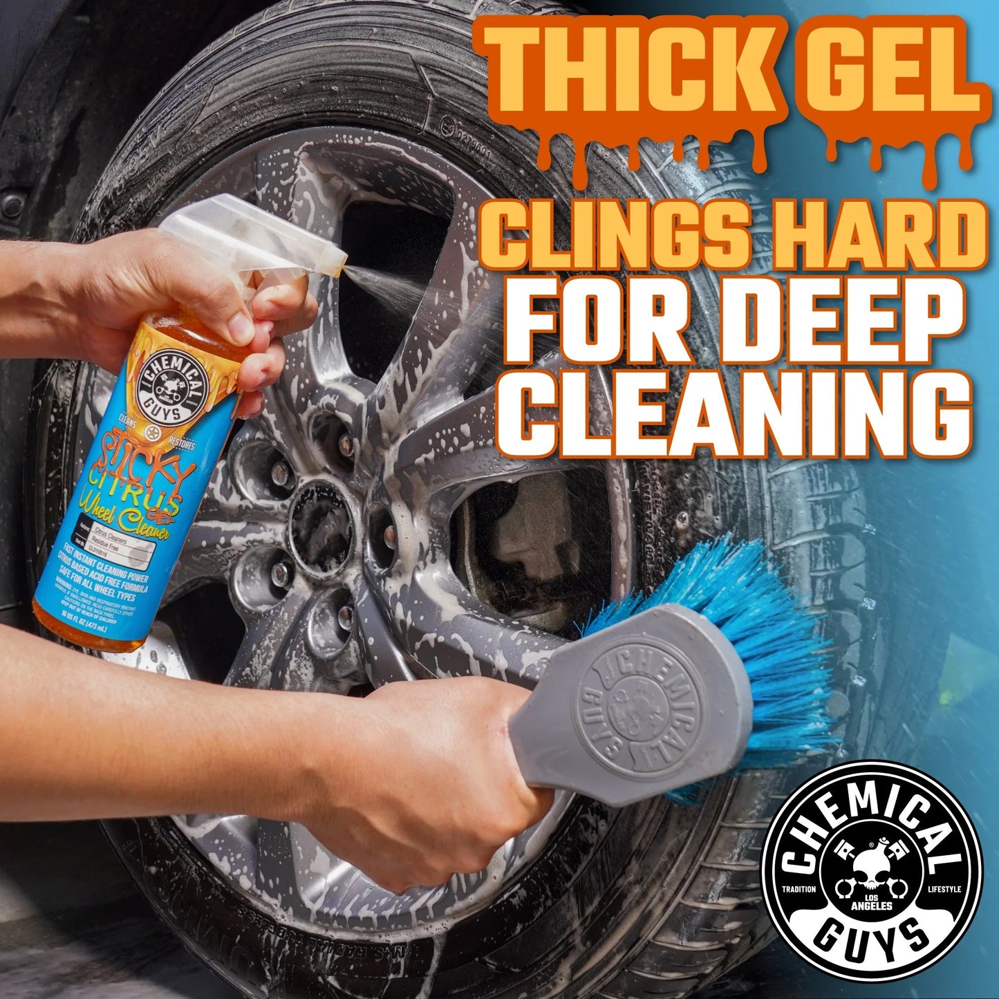 Sticky Citrus Gel Wheel Cleaner Chemical Guys