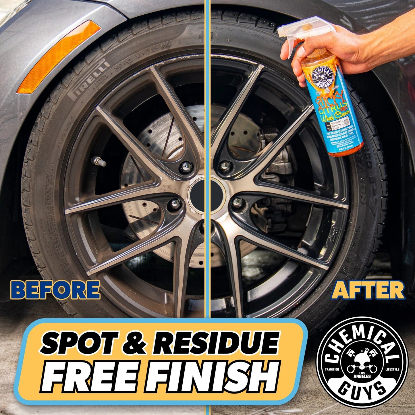 Sticky Citrus Gel Wheel Cleaner Chemical Guys