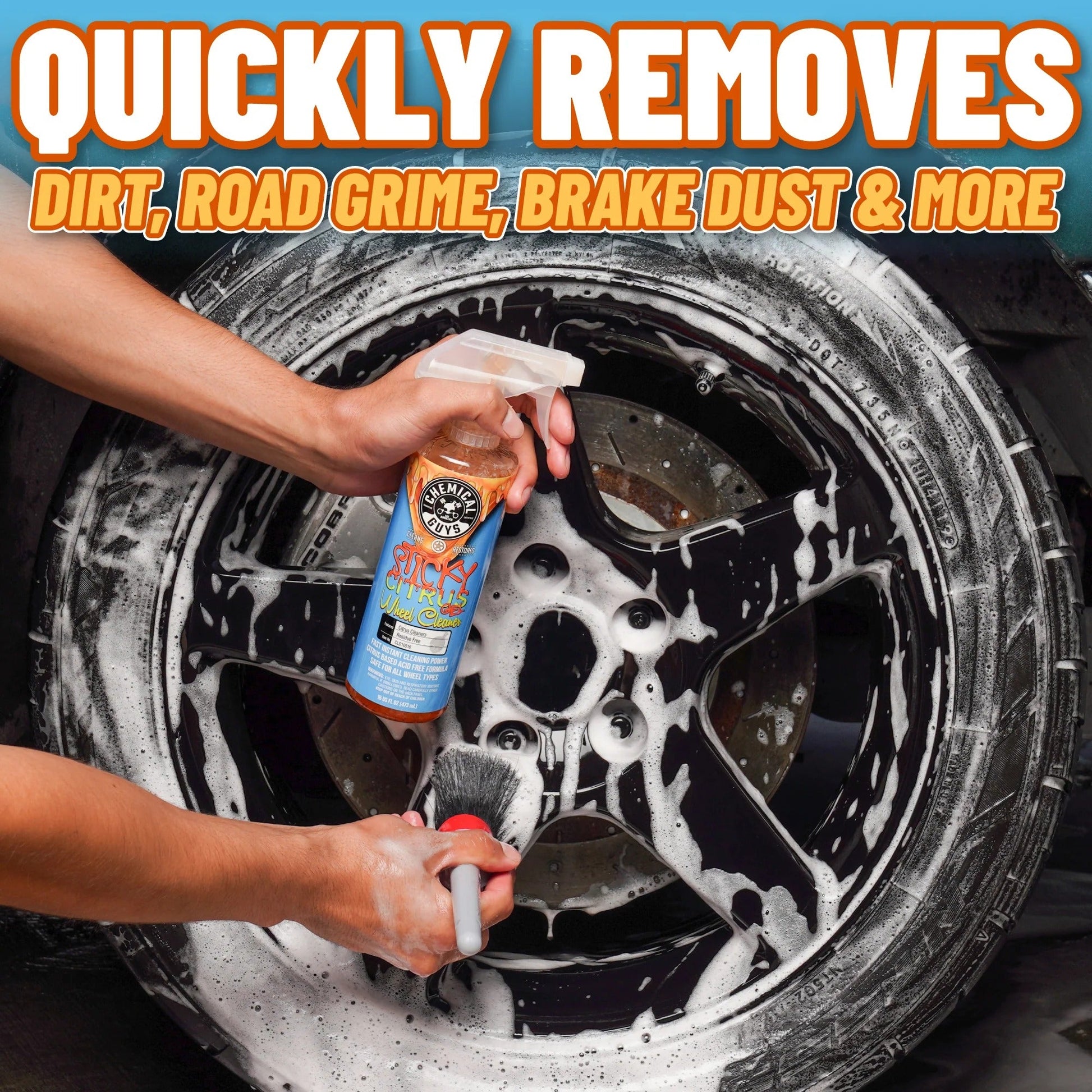 Sticky Citrus Gel Wheel Cleaner Chemical Guys