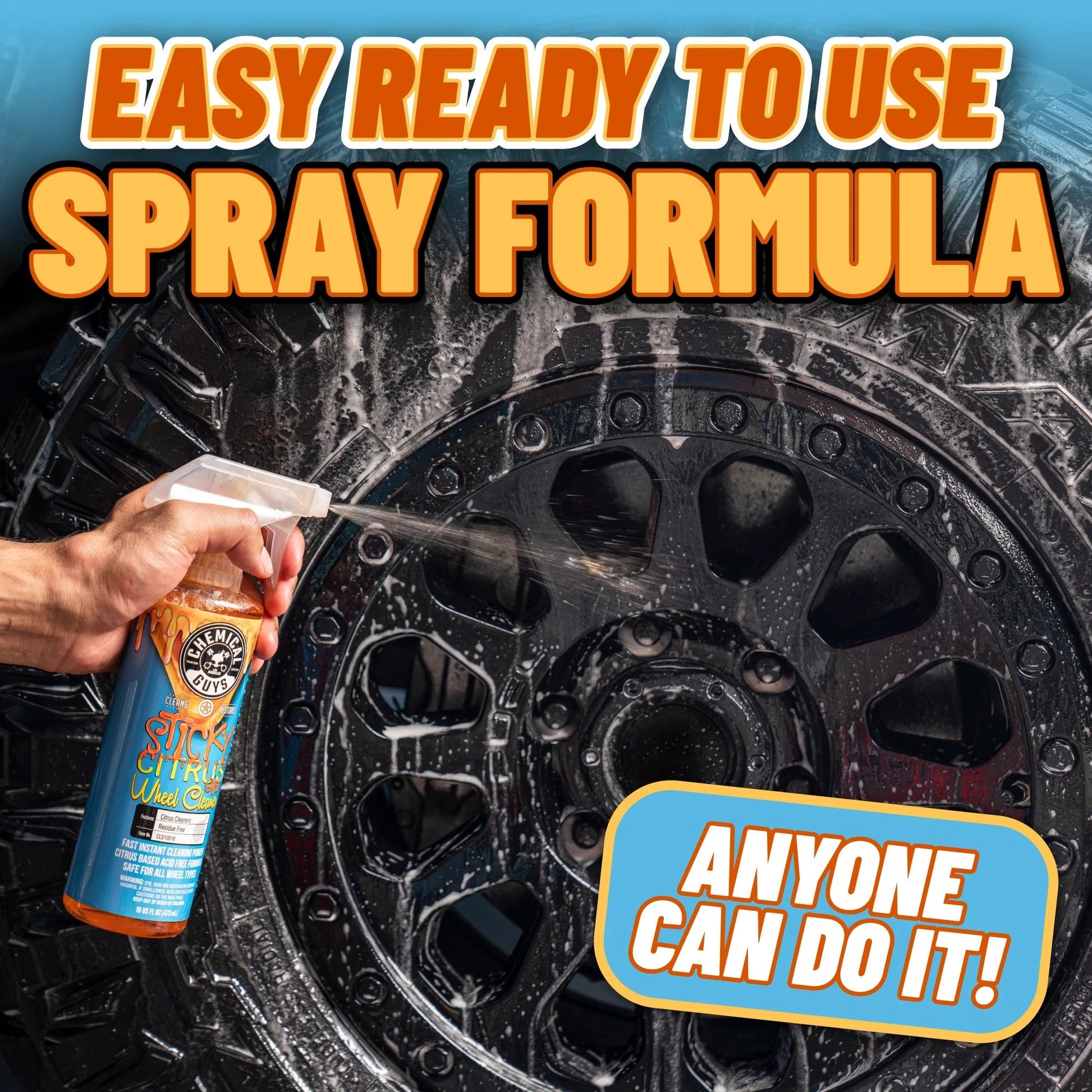Sticky Citrus Gel Wheel Cleaner Chemical Guys